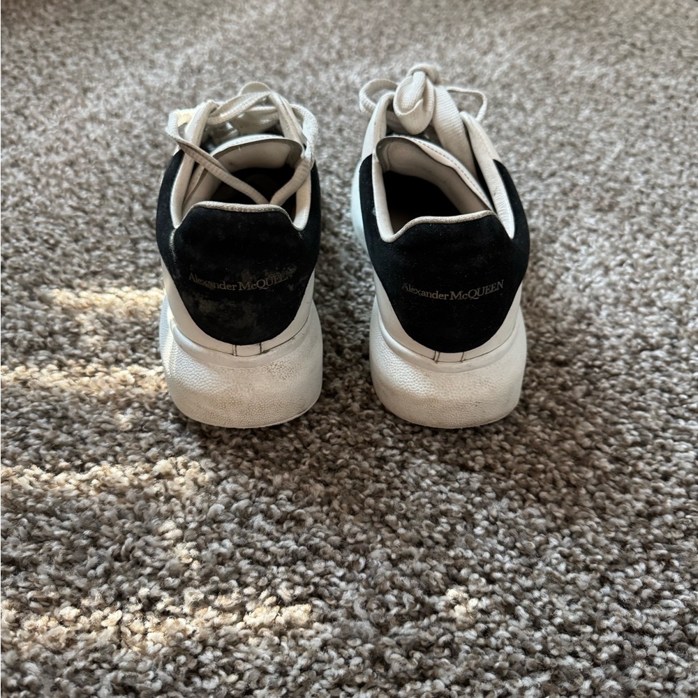 Alexander McQueen Kids Sneakers in Black and White